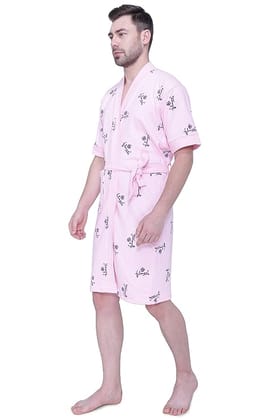 FILMAX Originals Unisex 100% Cotton in Terry 3/4 Sleeve Bathrobe (FX1-5402_XXL)