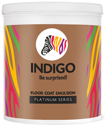 INDIGO FLOOR COAT - SIGNAL RED- &nbsp;4  LTR.