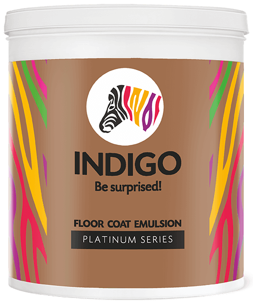 INDIGO FLOOR COAT - SIGNAL RED- &nbsp;4  LTR.