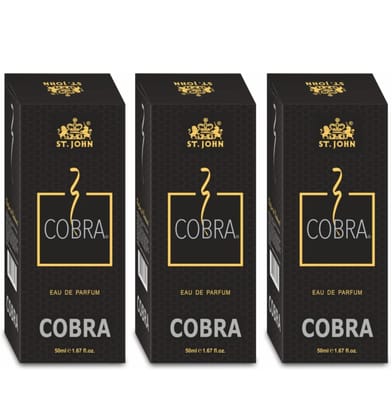 ST JHON UNISEX COBRA DEODRANT PACK OF -3 ST JHON UNISEX COBRA DEODRANT PACK OF -3
