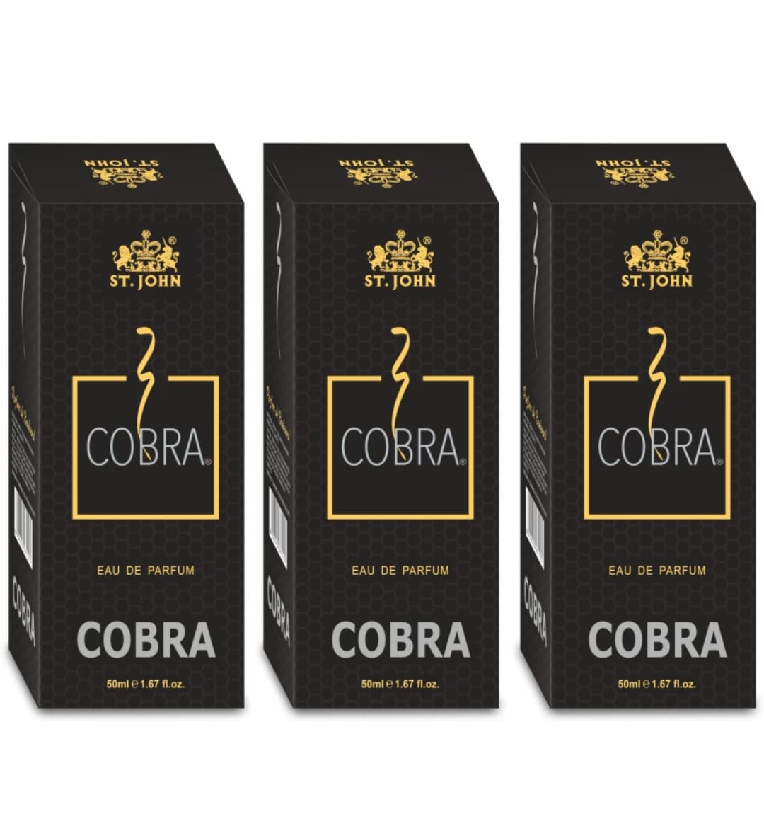 ST JHON UNISEX COBRA DEODRANT PACK OF -3