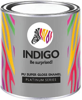 INDIGO PU SUPER GI ENAMEL (PLATINUM) GOLD   &nbsp;- 100 ML