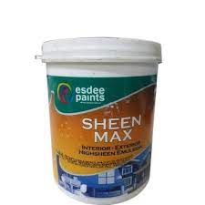 ESDEE SHEEN MAX H  /  S  ACRILIC EMULSION WHITE - 10 LTR.