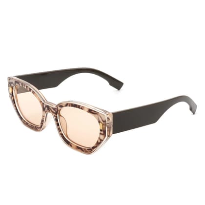 Eyenaks Designer Cat Eye Sunglass For Women | UV400 Protection | Stone Pattern | Durable Metal Hinges | Pack of 1 (Cream) Eyenaks Designer Cat Eye Sunglass For Women | UV400 Protection | Stone Pattern | Durable Metal Hinges | Pack of 1 (Cream)