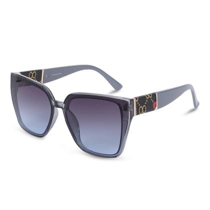 Eyenaks Premium Leather Sunglass For Women | UV400 Protection | Elegant Leather Design | Pack Of 1 (Grey) Eyenaks Premium Leather Sunglass For Women | UV400 Protection | Elegant Leather Design | Pack Of 1 (Grey)