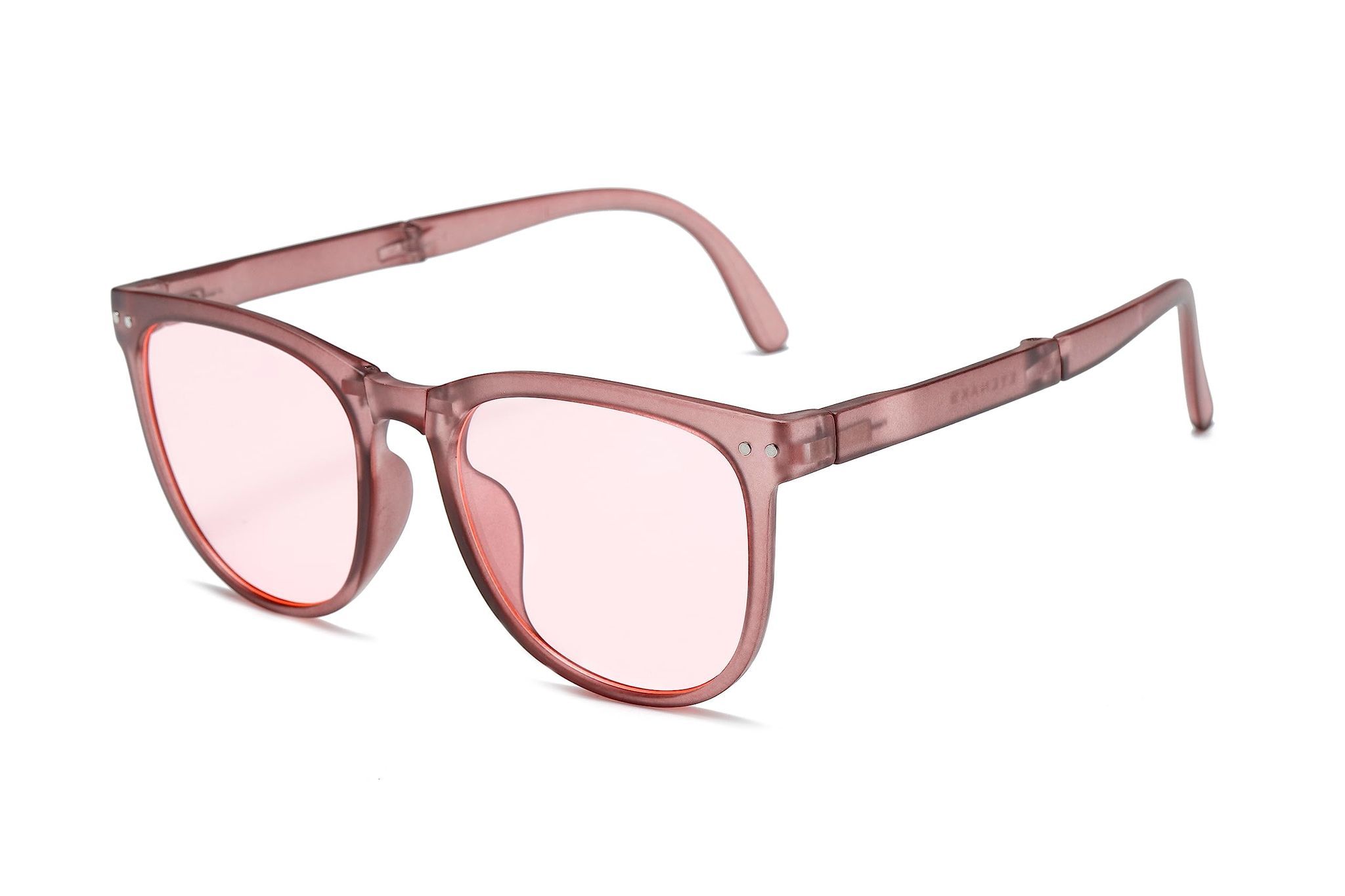 Eyenaks Foldable Wayfare Sunglasses For Women | UV400 Protection | Easy To Carry | Pack of 1 (Pink)