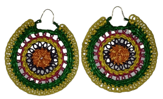 Eco-Friendly multcolor Earing