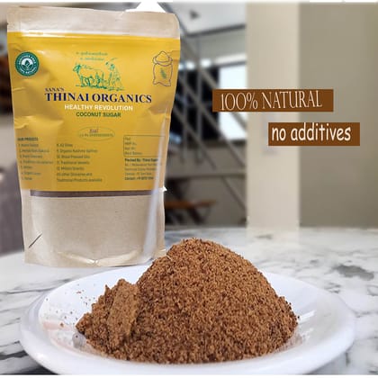 Sana's Thinai Organics - Organic Coconut Sugar 500 Grm Sana's Thinai Organics - Organic Coconut Sugar 500 Grm