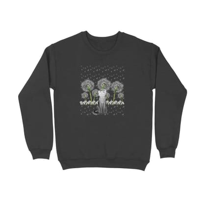 Sweatshirt (Men) - Fresh White Cat (5 Colours)