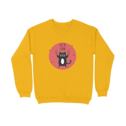 Sweatshirt (Men) - Love Me, Human (8 Colours)