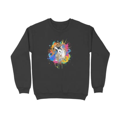 Sweatshirt (Men) - Splashes Of Joy Puppy (8 Colours)