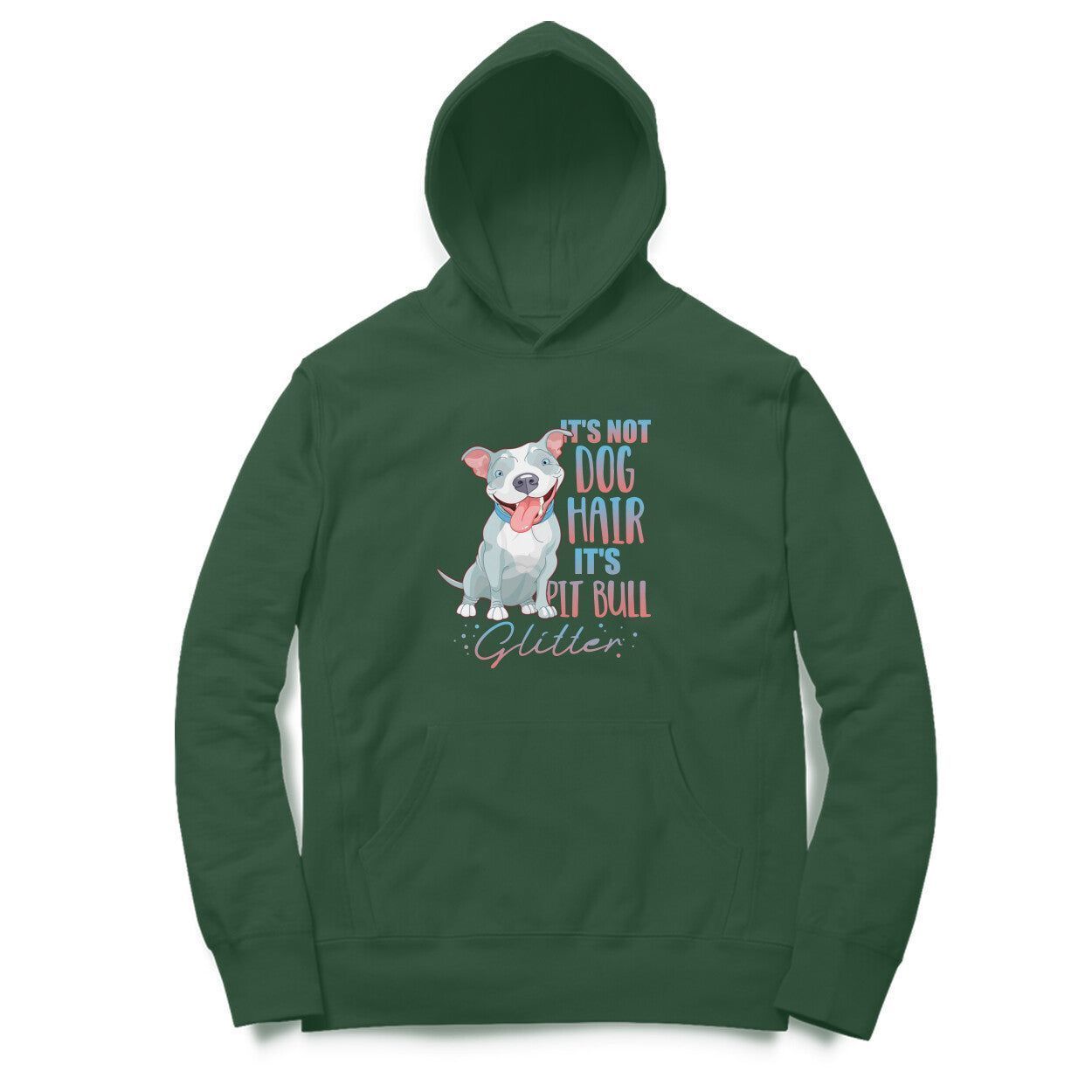 Hoodie (Men) - Pitbull Glitter (6 Colours)