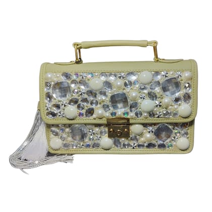 Pearl Crystal crossbody&nbsp;bag