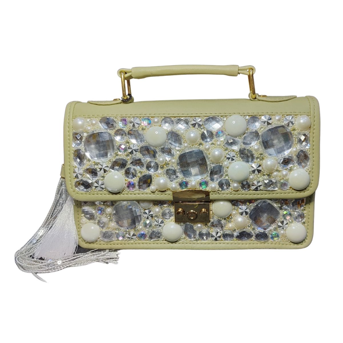 Pearl Crystal crossbody&nbsp;bag