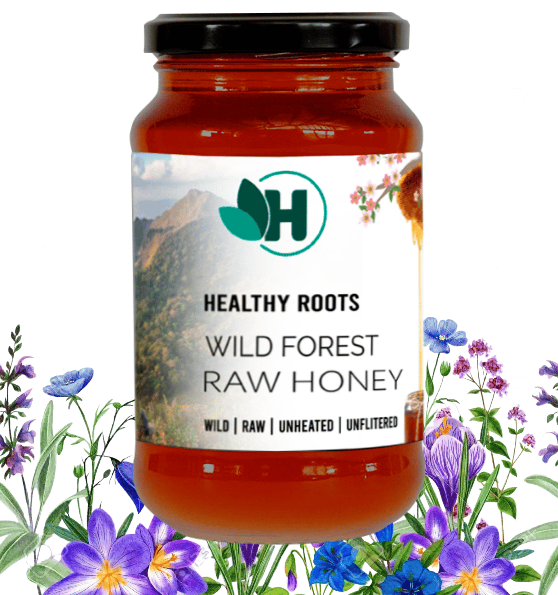 Wild Forest Raw Honey