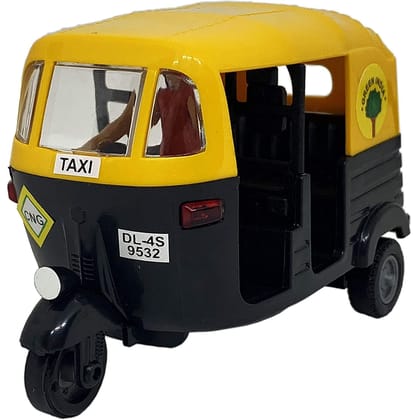 Mehtab Pull Back Plastic Auto Rickshaw Toy with Driver|Mini Auto Vehicle Toy Perfect for Kids Fun (Pack of 1, Multicolor) Mehtab Pull Back Plastic Auto Rickshaw Toy with Driver|Mini Auto Vehicle Toy Perfect for Kids Fun (Pack of 1, Multicolor)