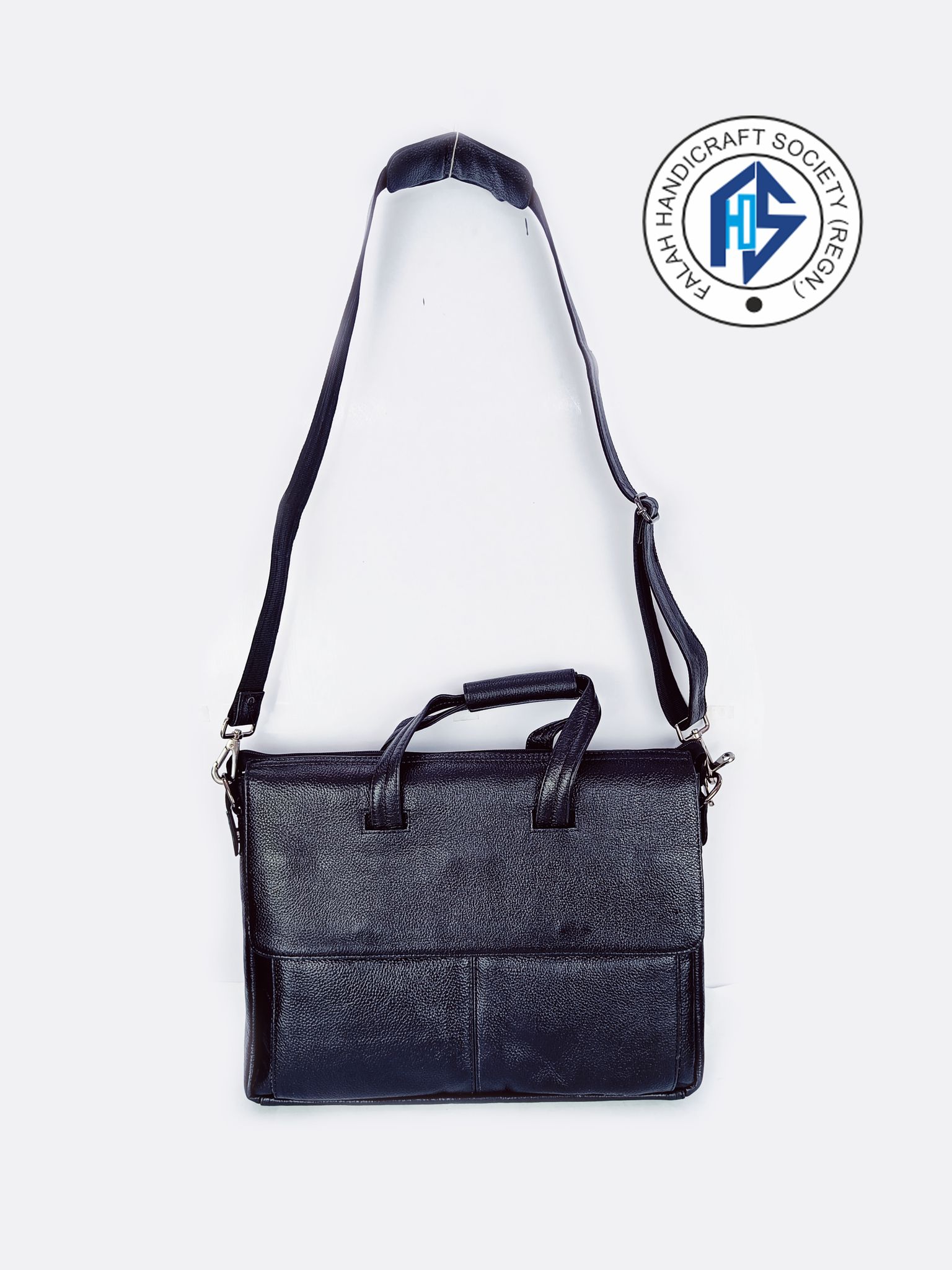 FHS Genuine Leather Office Bag - Men