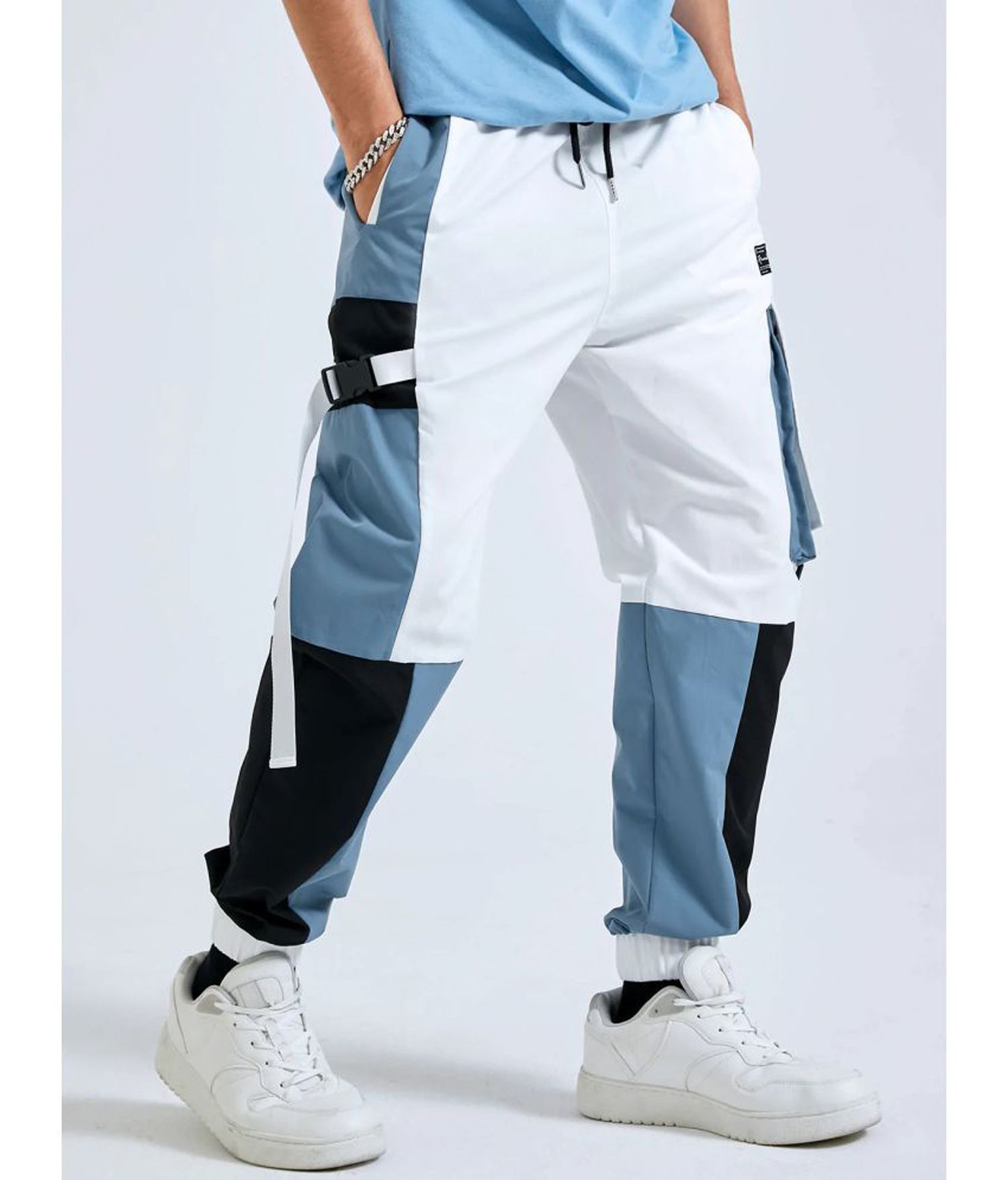Forbro-White Polyester NS lower (multicolor)