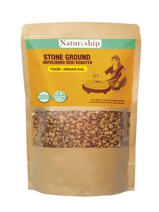 Natureship - Hand roasted and stone ground Arhar Dal, 500 Grams Natureship - Hand roasted and stone ground Arhar Dal, 500 Grams