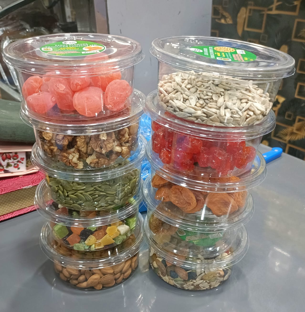 Festive Gift Hamper of 10 products 150 gram each.