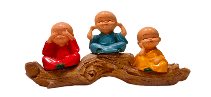 Budhha Sitting On Daali For Car Dashboard Home Decor Gift Vastu Decorative Showpiece