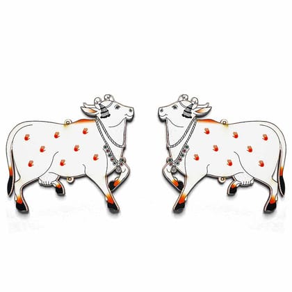 Adikala Pichwai Cow MDF Cutout Design for Diwali | Dussehra | Rangoli | Pooja | Festival Gift | Wedding Decorations (5INCHES)