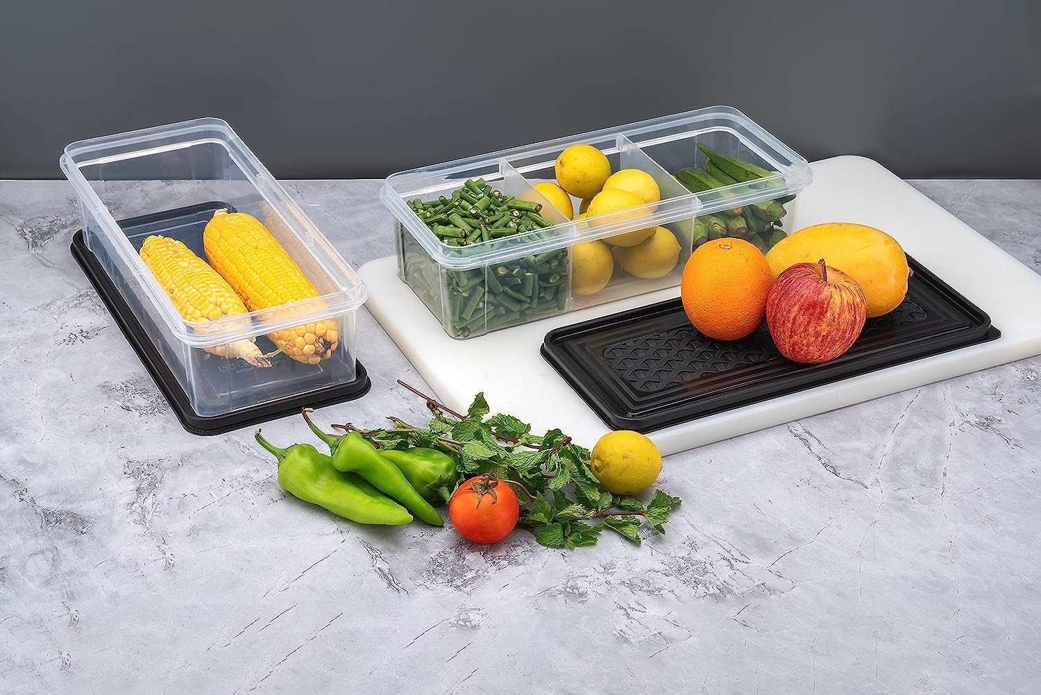 Fridge Storage Boxes for Vegetables Fridge Organizers Case Refrigerator Containers for fridge Plastic Fridge Storage