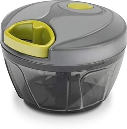 HAPPI Vegetable Cutter Dori Handy Vegetable Chopper Big with 3 Stainless Steel Blade(Multicolor)
