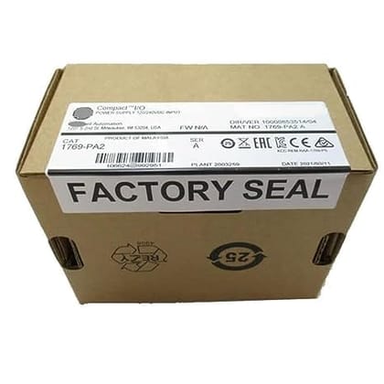 Factory Sealed in Box New Allen Bradley1769-pa2 1769 Compact Logix Power Supply Module Factory Sealed in Box New Allen Bradley1769-pa2 1769 Compact Logix Power Supply Module