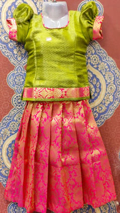 Girls Lehenga Choli Ethnic Wear Embroidered Lehenga Choli