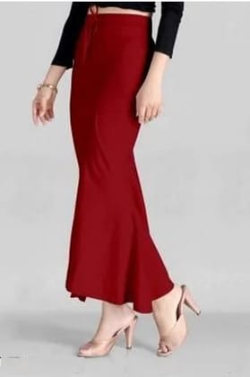 Lycra Saree Shapewear Petticoat for Women, Lycra Cotton Blended,Petticoat,Skirts for Women,Shape Wear Dress for Saree