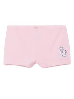 CHERISH Girls Boy Cotton Shorts Pink