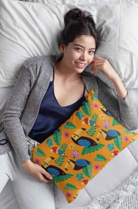 Talented Toucan Pillow Cover