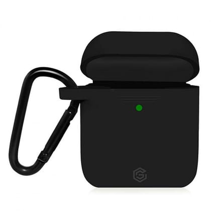 Gripp Silicone AirPods Carrying Case Cover with Anti-Lost Earphone Strap & Keychain Hook Gripp Silicone AirPods Carrying Case Cover with Anti-Lost Earphone Strap & Keychain Hook