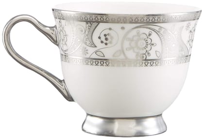 BP Bharat Bone China Ngr Uber Mug and Saucer Set, 160Ml, 12-Pieces, Multicolour (Cs Ngr Ub 118) BP Bharat Bone China Ngr Uber Mug and Saucer Set, 160Ml, 12-Pieces, Multicolour (Cs Ngr Ub 118)