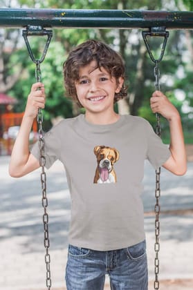 Round Neck T-Shirt (Kids) - Bright As A Boxer (17 Colours)