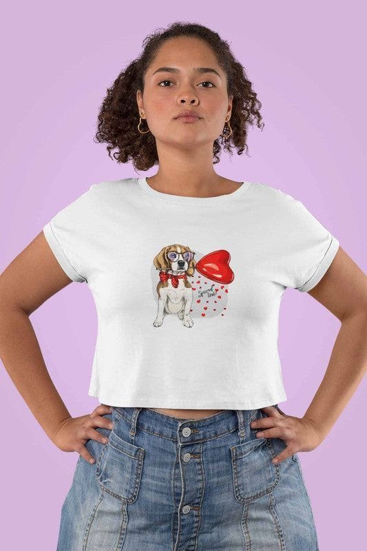 Crop Top (Women) - Beagle Furever Love (12 Colours)