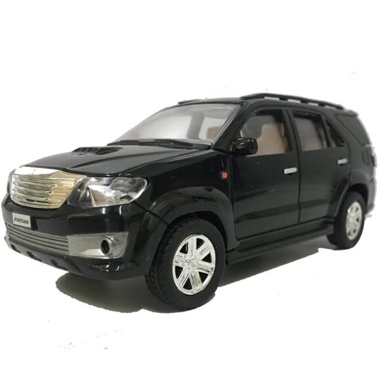 Pull Back Plastic Fortuner Car Toys|Wonderfull Design & Bold Look |Perfect for Kids Fun (Pack of 1, Multicolor)