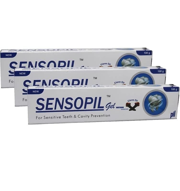 Sensopil Sparkling White Toothpaste - 100 g (Pack of 2)