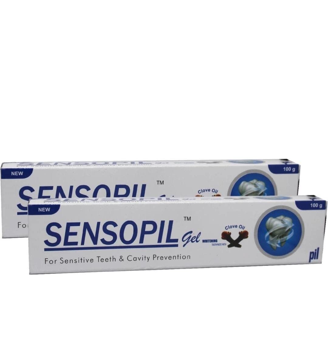 Sensopil Sparkling White Toothpaste (Pack of 2)