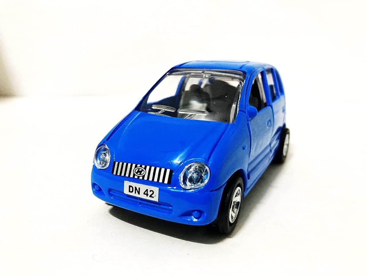 Mehtab Pull Back Car Toy with Openable Doors Feature Multicolour