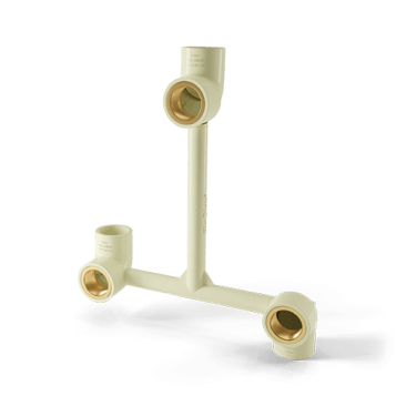 3 In 1 Mixer Adapter, HotWater, Elbow
