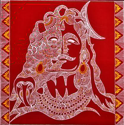 Aipanart decorations Adi Yogi