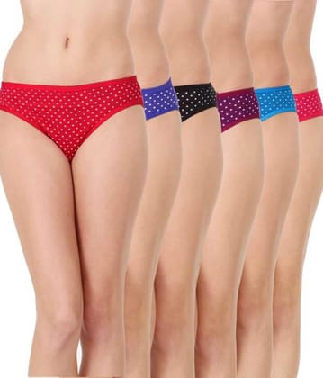 Be PerfectFashionable Inner Wear Mid Rise Dot Printed Cotton Panties/Panty Brief for Women & Girls (Pack of 2) Be PerfectFashionable Inner Wear Mid Rise Dot Printed Cotton Panties/Panty Brief for Women & Girls (Pack of 2)
