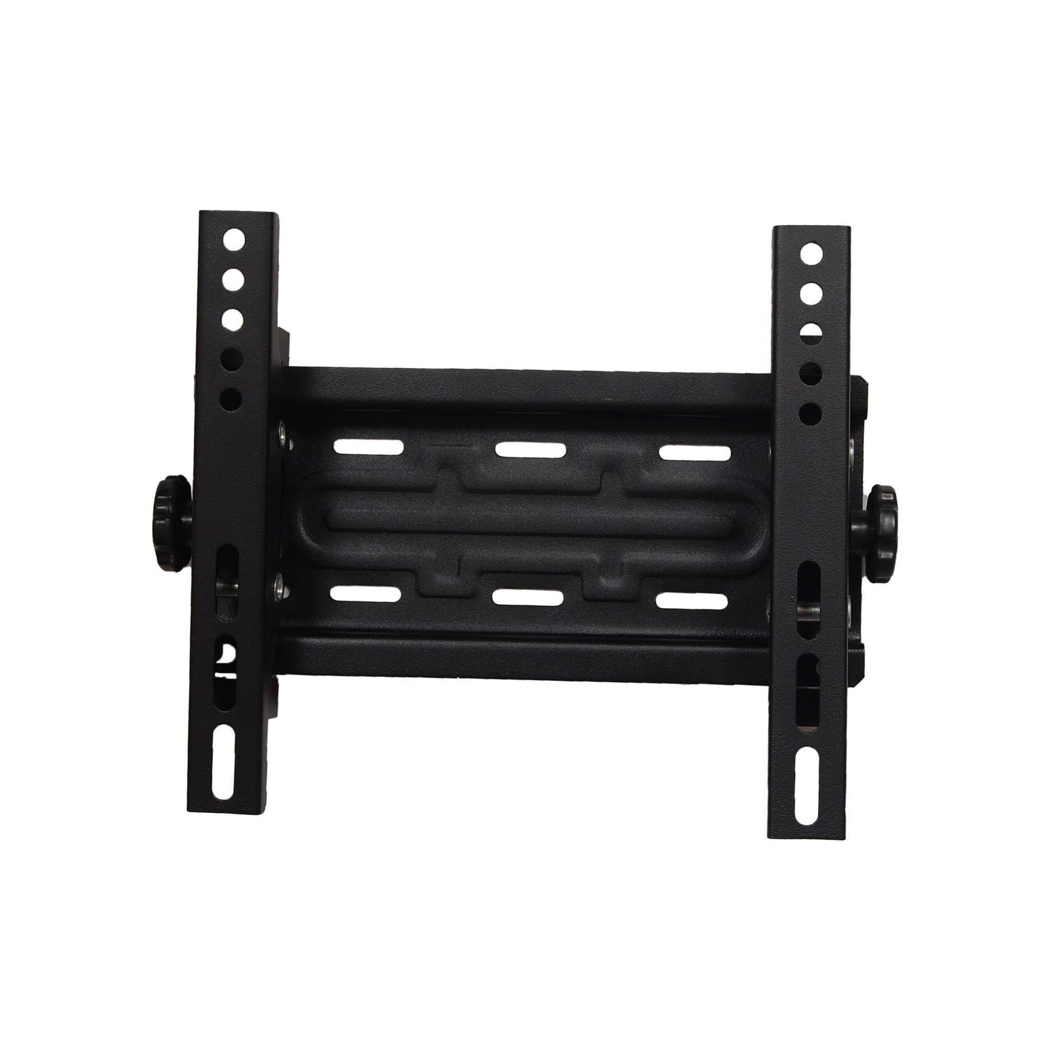 A2DR Universal Fixed Tv Wall Mount / Stand 14 to 42 Inch LED LCD HD Plasma TV Stand Hanger(Black)(Distance to Wall 55mm and Tilted Angle +-15 Degree)