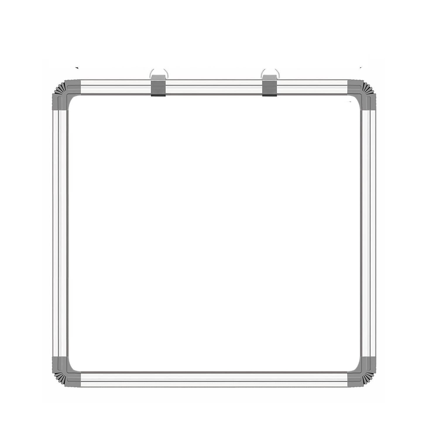 A2DR Non-Magnetic Double-Sided 2in1 White Board & Green Chalk Board with Hanging Hooks