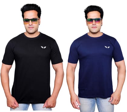 Bio Washed Cotton T-Shirt Combo for Men (Pack of 2) and Style Bio Washed Cotton T-Shirt Combo for Men (Pack of 2) and Style