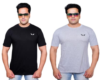 Bio Washed Cotton T-Shirt Combo for Men (Pack of 2) and Style Bio Washed Cotton T-Shirt Combo for Men (Pack of 2) and Style