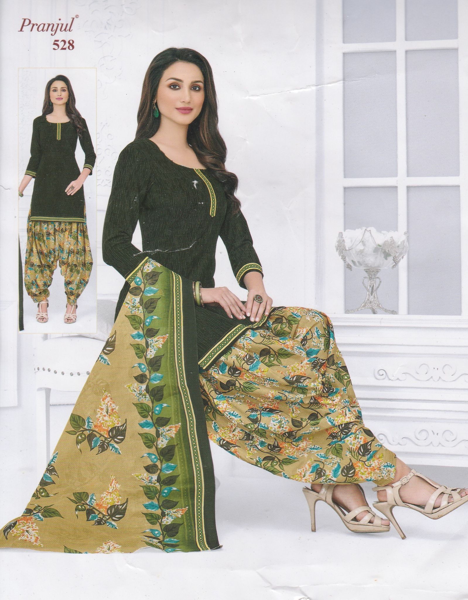 Readymade Cotton Churidar set