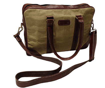 Ganpati Enterprise  Handmade Leather Laptop Bag